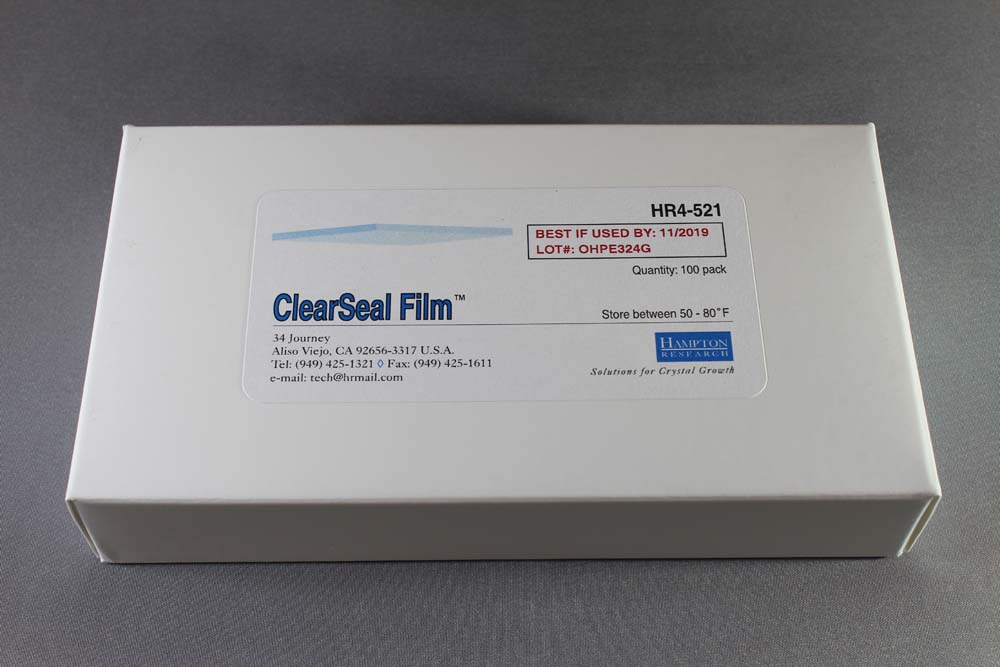 Hampton蛋白结晶试剂盒ClearSeal Film™ and Applicator