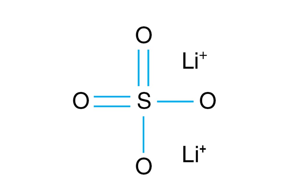 Lithium sulfate monohydrate