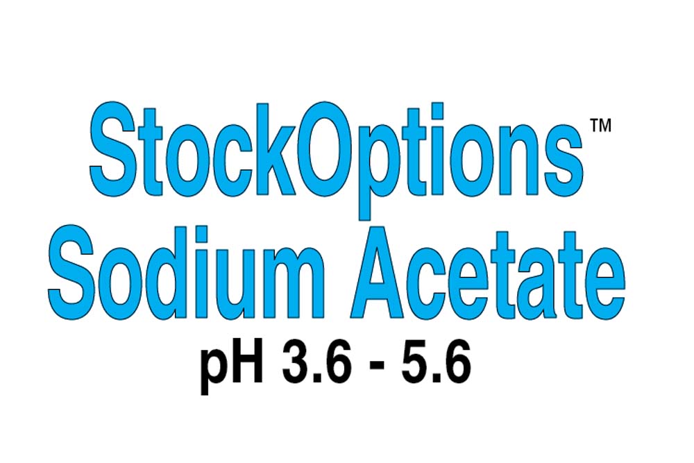 HR2-233 StockOptions Sodium Acetate Buffer Kit 10 mL tube format StockOptions Sodium Acetate Buffer Kit