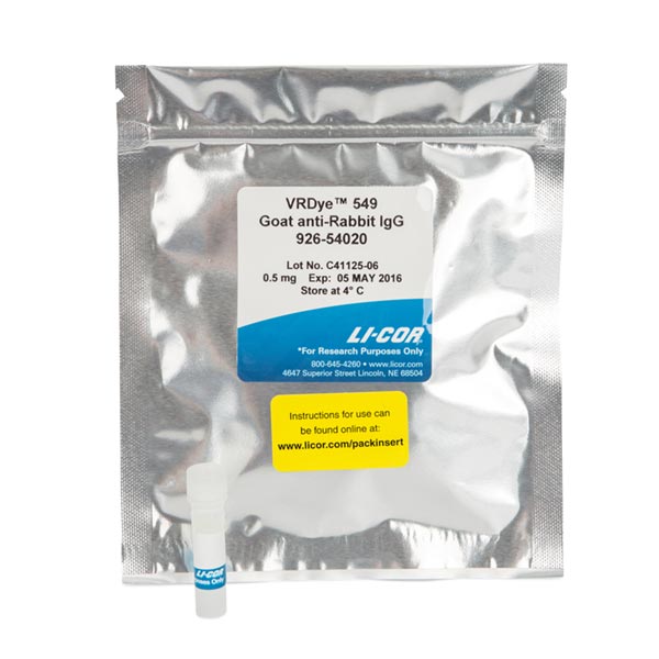 VRDye&trade; 549 Goat anti-Rabbit IgG Secondary Antibody