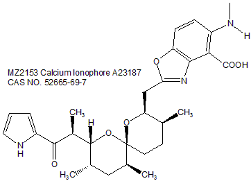 钙离子载体A23187 卡西霉素 离子通道研究