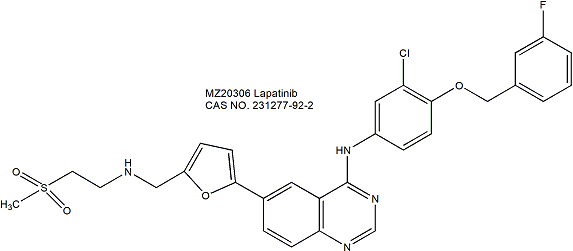 Lapatinib 拉帕替尼 抑制剂