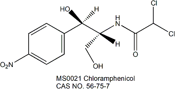 Chloramphenicol, 氯霉素 抗生素