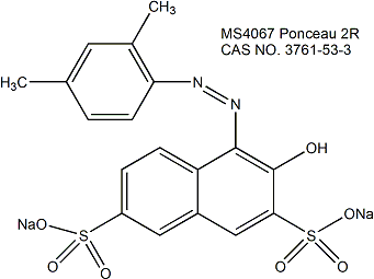 Ponceau 2R  丽春红2R（酸性红26）染色剂