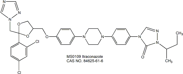 Itraconazole 伊曲康唑（抗真菌剂）