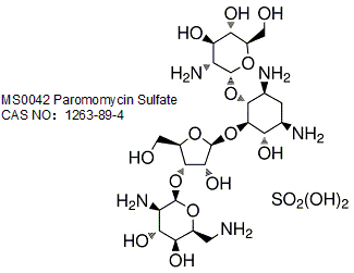 MS0042 Paromomycin Sulfate 硫酸巴龙霉素
